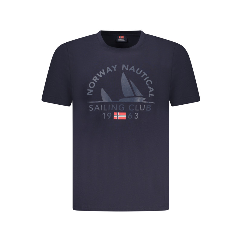 NORWAY 1963 MEN&39S SHORT SLEEVE T-SHIRT BLUE