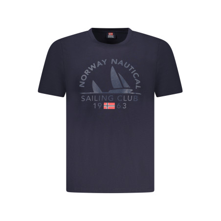 NORWAY 1963 MEN&39S SHORT SLEEVE T-SHIRT BLUE