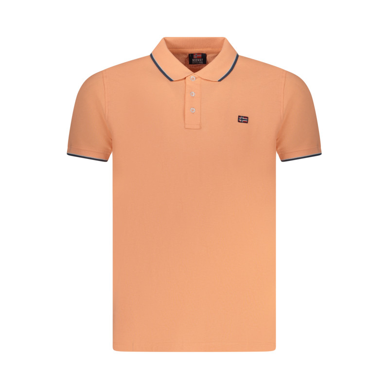 NORWEGEN 1963 HERREN KURZARM POLOSHIRT ROSA
