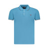 NORWAY 1963 POLO MANICHE CORTE UOMO AZZURRO