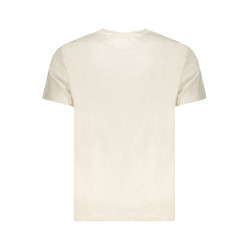 TOMMY HILFIGER T-SHIRT MANICHE CORTE UOMO BEIGE