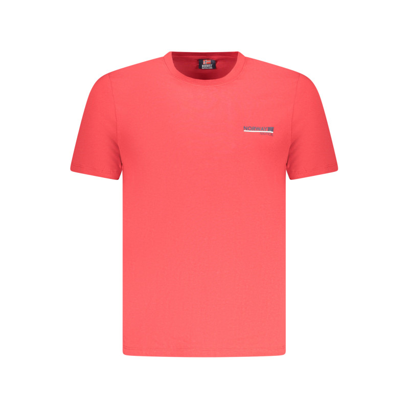 NORWAY 1963 T-SHIRT MANICHE CORTE UOMO ROSSO