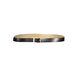 CALVIN KLEIN MEN&39S BLACK LEATHER BELT
