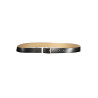 CALVIN KLEIN MEN&39S BLACK LEATHER BELT