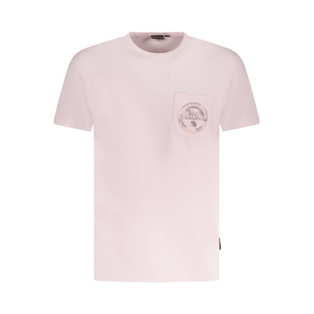 NAPAPIJRI MEN&39S SHORT SLEEVE T-SHIRT PINK