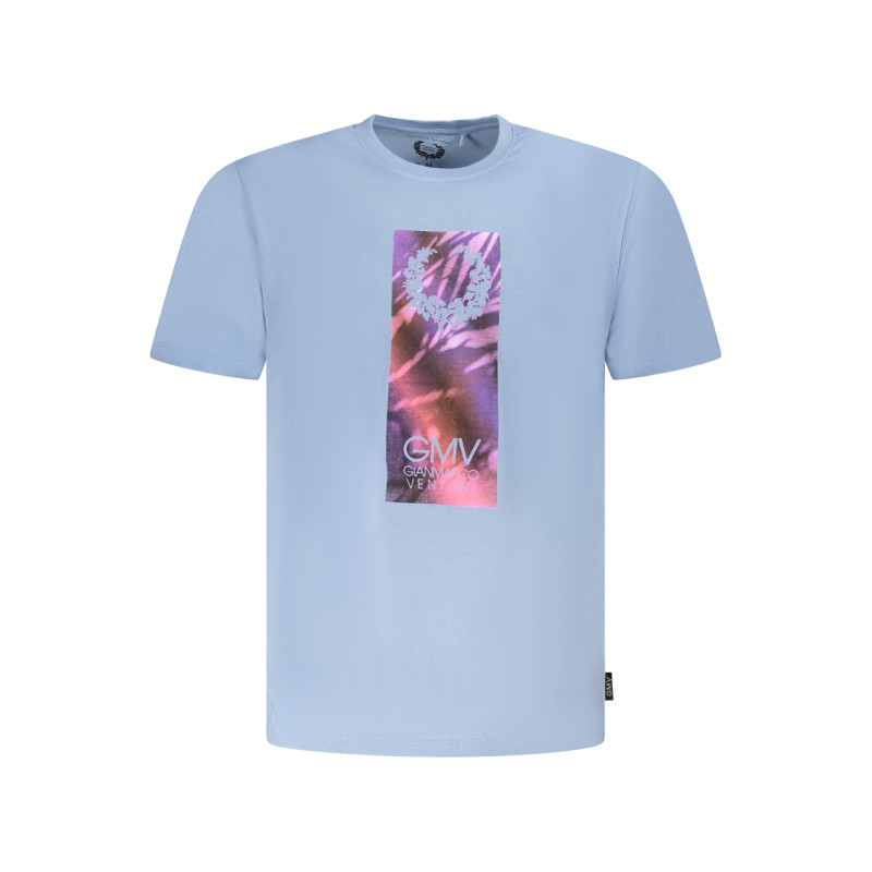 GIAN MARCO VENTURI MEN&39S SHORT SLEEVE T-SHIRT BLUE