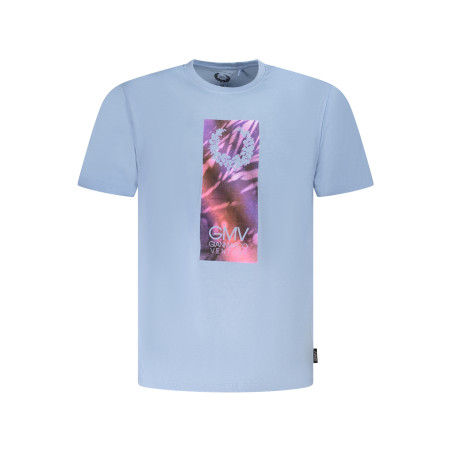 GIAN MARCO VENTURI MEN&39S SHORT SLEEVE T-SHIRT BLUE