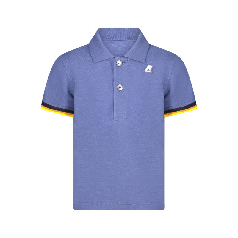 K-WAY POLO SHORT SLEEVES CHILDREN BLUE