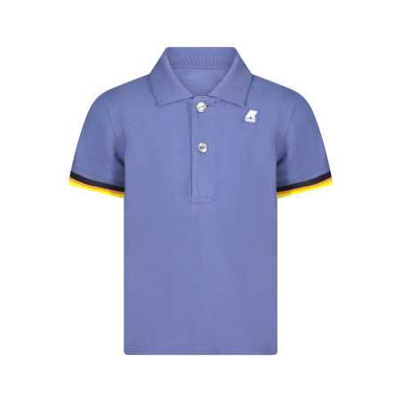 K-WAY POLO SHORT SLEEVES CHILDREN BLUE
