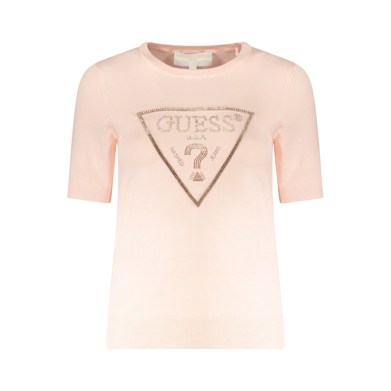 GUESS JEANS WOMEN&39S PINK SWEATER