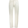 GUESS JEANS JEANS DENIM MEN WHITE