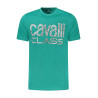 CAVALLI CLASS SHORT SLEEVE T-SHIRT MEN GREEN