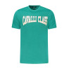 CAVALLI CLASS KURZARM-T-SHIRT HERREN GRÜN