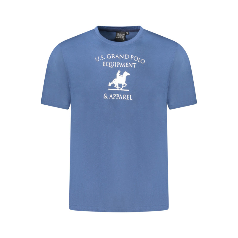 US GRAND POLO SHORT SLEEVE T-SHIRT MEN BLUE