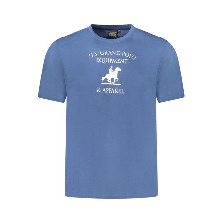 US GRAND POLO SHORT SLEEVE T-SHIRT MEN BLUE