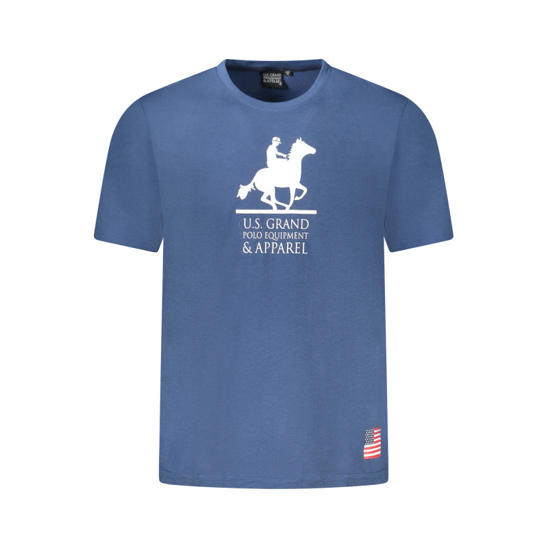 US GRAND POLO SHORT SLEEVE T-SHIRT MEN BLUE