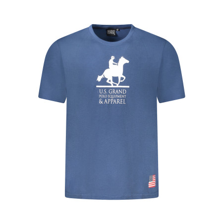 US GRAND POLO SHORT SLEEVE T-SHIRT MEN BLUE