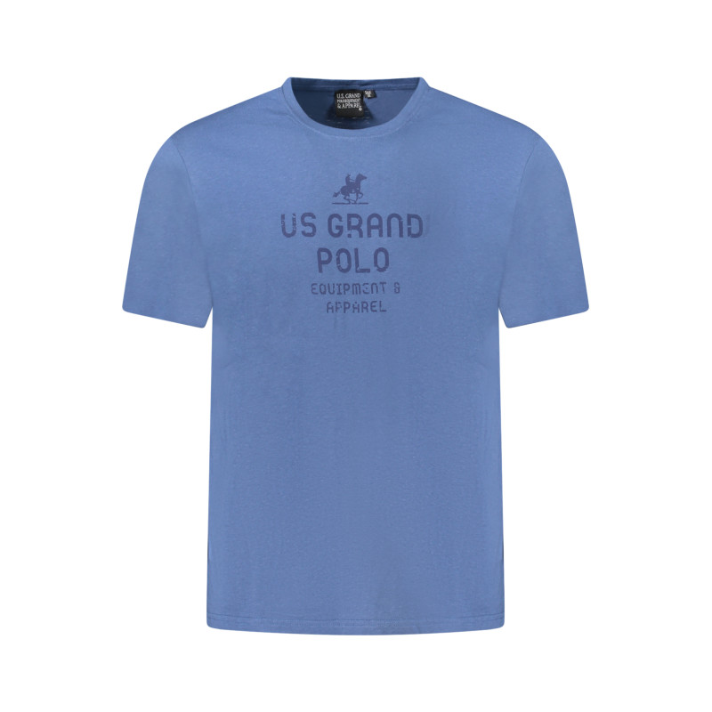 US GRAND POLO SHORT SLEEVE T-SHIRT MEN BLUE