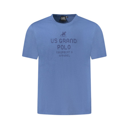 US GRAND POLO SHORT SLEEVE T-SHIRT MEN BLUE