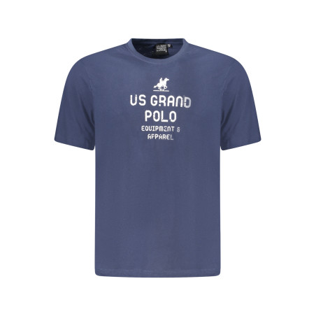 US GRAND POLO SHORT SLEEVE T-SHIRT MEN BLUE