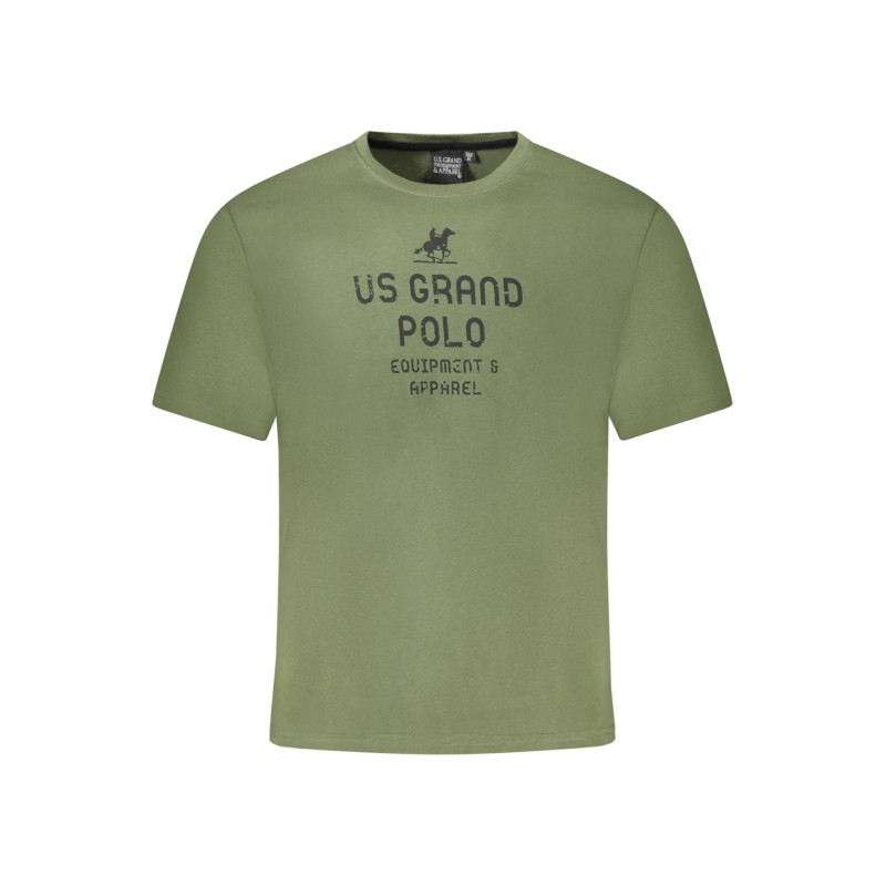 US GRAND POLO SHORT SLEEVE T-SHIRT MEN GREEN