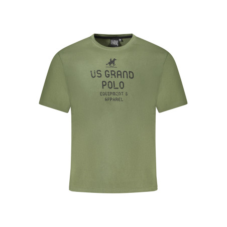 US GRAND POLO SHORT SLEEVE T-SHIRT MEN GREEN