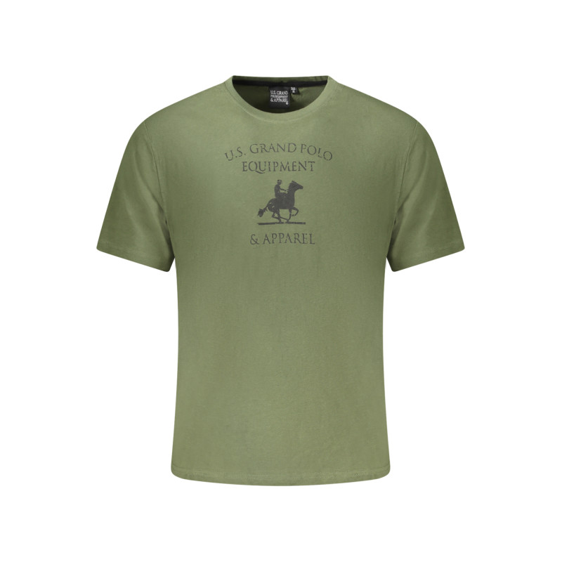 US GRAND POLO SHORT SLEEVE T-SHIRT MEN GREEN