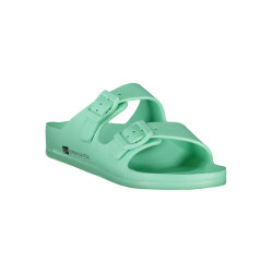 NORWAY 1963 WOMEN&39S GREEN SLIPPER FOOTWEAR