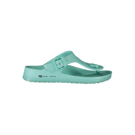 NORWAY 1963 DAMEN SLIPPER SCHUHE BLAU
