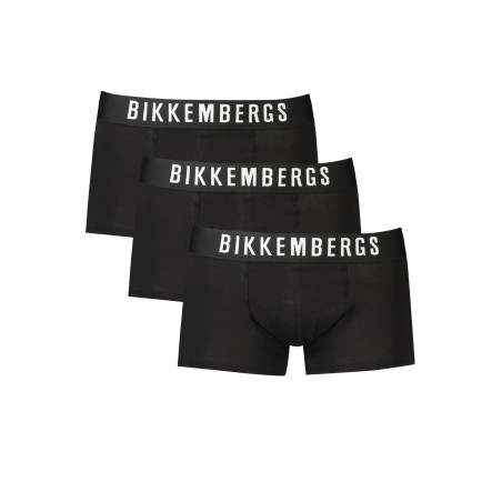 BIKKEMBERGS HERREN BOXERSHORTS SCHWARZ
