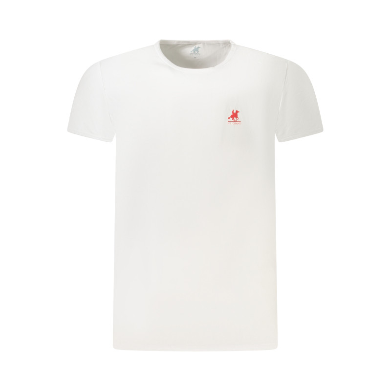 US GRAND POLO SHORT SLEEVE T-SHIRT MEN WHITE