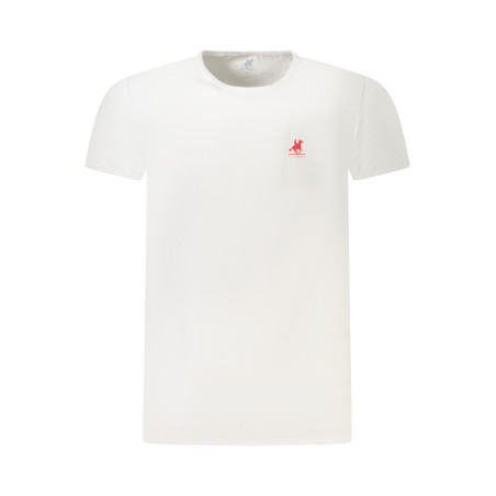 US GRAND POLO SHORT SLEEVE T-SHIRT MEN WHITE