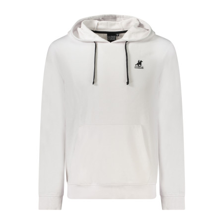 U.S. GRAND POLO FELPA SENZA ZIP UOMO BIANCO