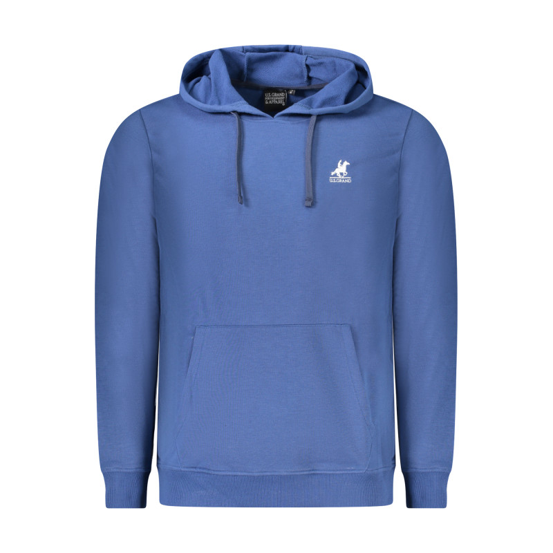 U.S. GRAND POLO FELPA SENZA ZIP UOMO BLU