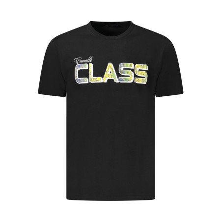 CAVALLI CLASS SHORT SLEEVE T-SHIRT MEN BLACK