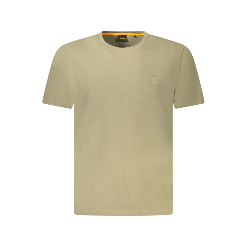 BOSS T-SHIRT MANICHE CORTE UOMO VERDE