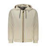 K-WAY FELPA CON ZIP UOMO BEIGE