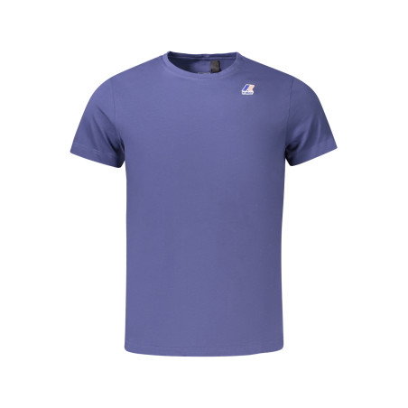 K-WAY SHORT SLEEVE T-SHIRT MEN BLUE