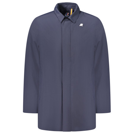 K-WAY TRENCH MEN BLUE