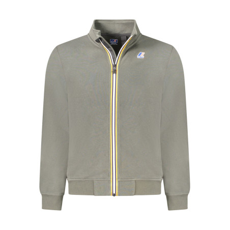 K-WAY ZIP-UP SWEATSHIRT MEN GREEN
