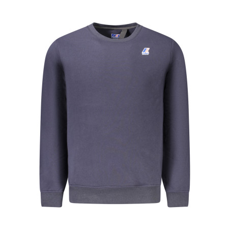 K-WAY FELPA SENZA ZIP UOMO BLU