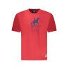 U.S. GRAND POLO T-SHIRT MANICHE CORTE UOMO ROSSO