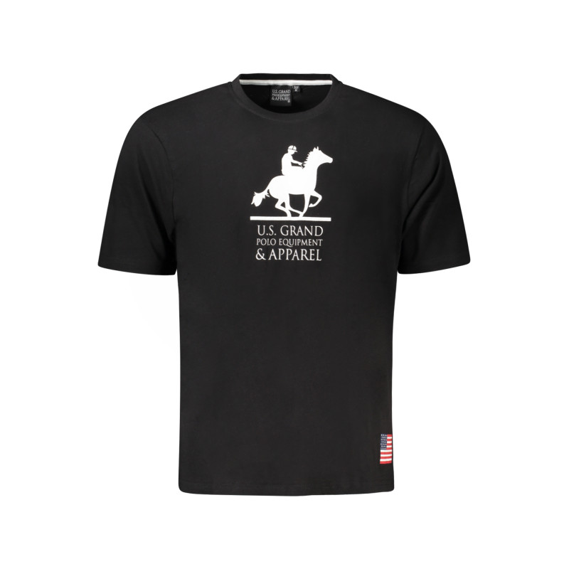 US GRAND POLO KURZARM T-SHIRT HERREN SCHWARZ