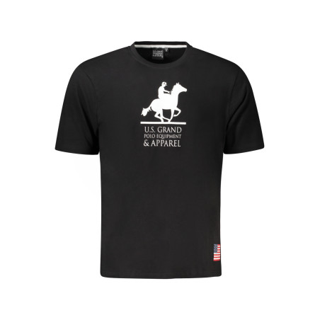 US GRAND POLO KURZARM T-SHIRT HERREN SCHWARZ