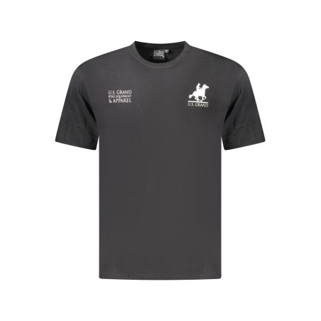 US GRAND POLO KURZARM T-SHIRT HERREN SCHWARZ