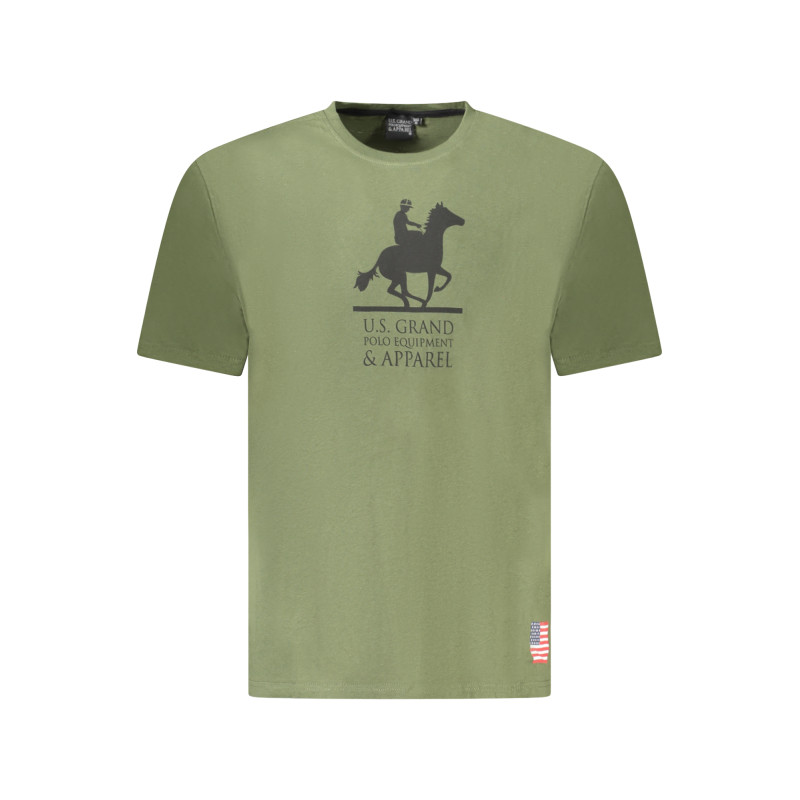 US GRAND POLO KURZARM T-SHIRT HERREN GRÜN