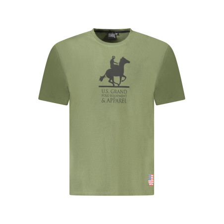 US GRAND POLO KURZARM T-SHIRT HERREN GRÜN