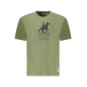US GRAND POLO KURZARM T-SHIRT HERREN GRÜN