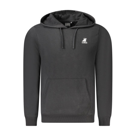 US GRAND POLO HERREN-SWEATSHIRT MIT REISSVERSCHLUSS SCHWARZ