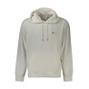 CALVIN KLEIN HERREN-SWEATSHIRT MIT ZIP WEISS